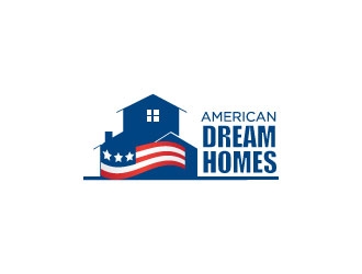 American DreamHomes logo design by pradikas31