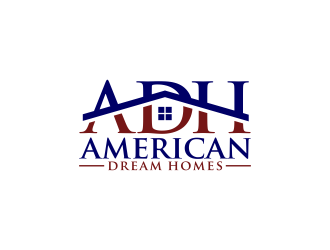 American DreamHomes logo design by imagine