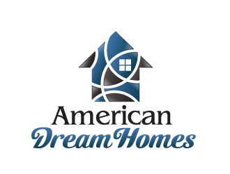 American DreamHomes logo design by Dawnxisoul393