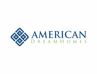 American DreamHomes logo design by Editor