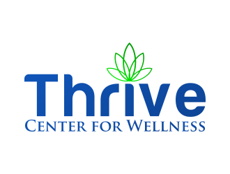 Thrive Center for Wellness logo design by Purwoko21