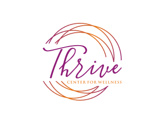 Thrive Center for Wellness logo design by bricton