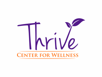 Thrive Center for Wellness logo design by santrie
