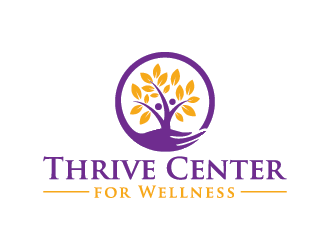 Thrive Center for Wellness logo design by mhala