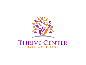 Thrive Center for Wellness logo design by ammad
