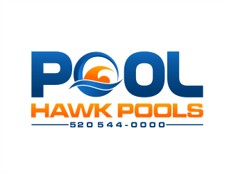 Pool Hawk Pools logo design by evdesign