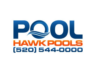 Pool Hawk Pools logo design by daywalker