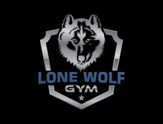 Lone Wolf Gym logo design by stayhumble
