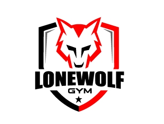 Lone Wolf Gym logo design by ruthracam