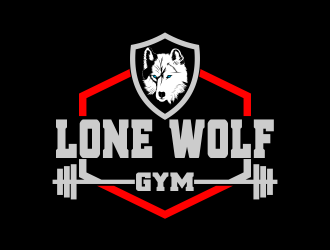 Lone Wolf Gym logo design by beejo