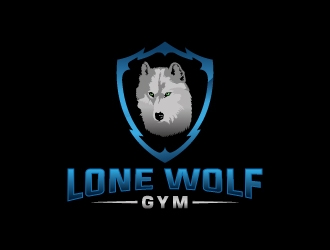 Lone Wolf Gym logo design by MUSANG