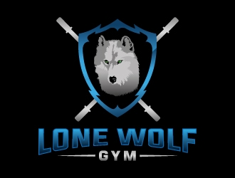Lone Wolf Gym logo design by MUSANG