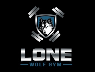 Lone Wolf Gym logo design by bougalla005