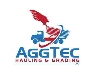 AggTec Hauling & Grading LLC logo design by Dawnxisoul393
