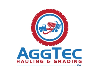 AggTec Hauling & Grading LLC logo design by Dawnxisoul393