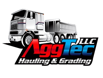 AggTec Hauling & Grading LLC logo design by dorijo