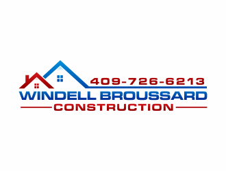 Windell Broussard Construction logo design by hidro