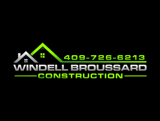 Windell Broussard Construction logo design by hidro