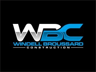 Windell Broussard Construction logo design by agil