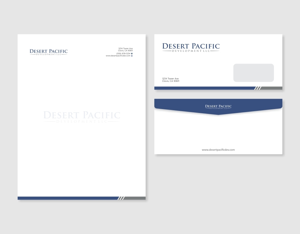 Desert Pacific Development LLC logo design by mletus