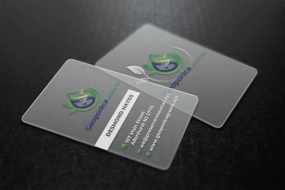 Geoponica Greens  logo design by KHAI