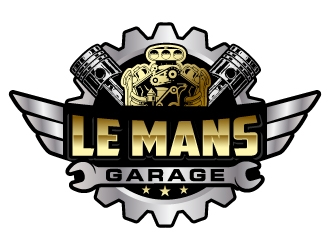 Lemans Garage logo design by jaize