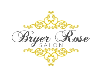 Bryer Rose Salon logo design by desynergy