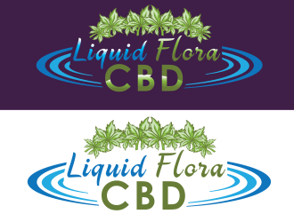 Liquid Flora CBD logo design by Tanya_R