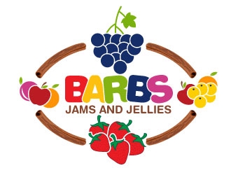 Barbs Jams and Jellies logo design by Gaze