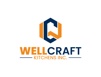 WellCraft Kitchens Inc. logo design by pakNton