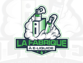 La fabrique à e-liquide logo design by schiena
