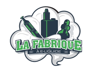 La fabrique à e-liquide logo design by MarkindDesign