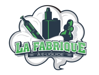 La fabrique à e-liquide logo design by MarkindDesign