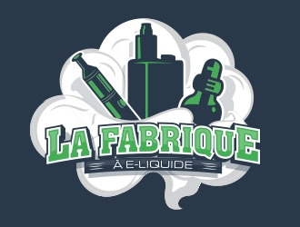 La fabrique à e-liquide logo design by MarkindDesign