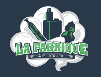 La fabrique à e-liquide logo design by MarkindDesign