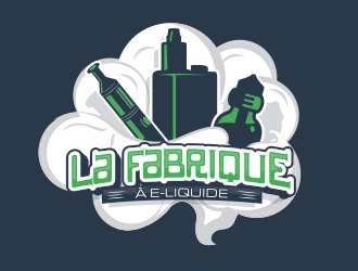 La fabrique à e-liquide logo design by MarkindDesign