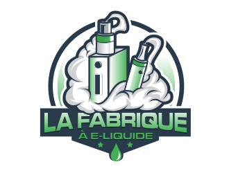 La fabrique à e-liquide logo design by schiena