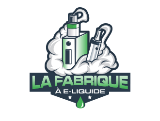 La fabrique à e-liquide logo design by schiena