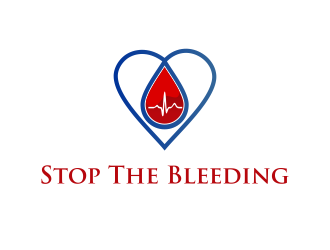 Stop The Bleeding  logo design by Dhieko
