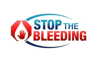 Stop The Bleeding  logo design by PMG