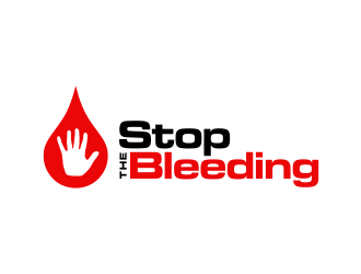 Stop The Bleeding  logo design by done