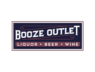 Booze Outlet       Liquor - Beer - Wine logo design by schiena