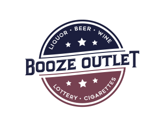 Booze Outlet       Liquor - Beer - Wine logo design by schiena