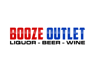 Booze Outlet       Liquor - Beer - Wine logo design by lexipej