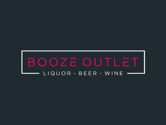 Booze Outlet       Liquor - Beer - Wine logo design by ndaru