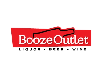 Booze Outlet       Liquor - Beer - Wine logo design by jaize