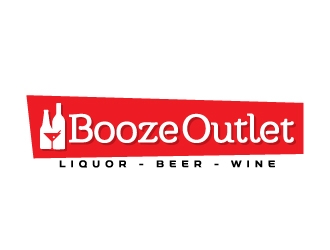 Booze Outlet       Liquor - Beer - Wine logo design by jaize