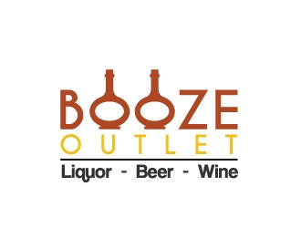 Booze Outlet       Liquor - Beer - Wine logo design by samuraiXcreations