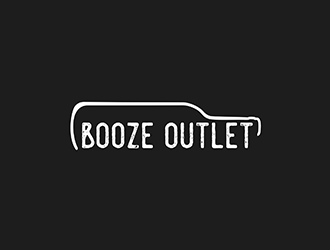 Booze Outlet       Liquor - Beer - Wine logo design by logolady