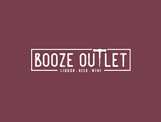 Booze Outlet       Liquor - Beer - Wine logo design by logolady